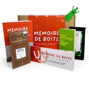 Box Mémoire de boîte – Départ en retraite | Expérience complète