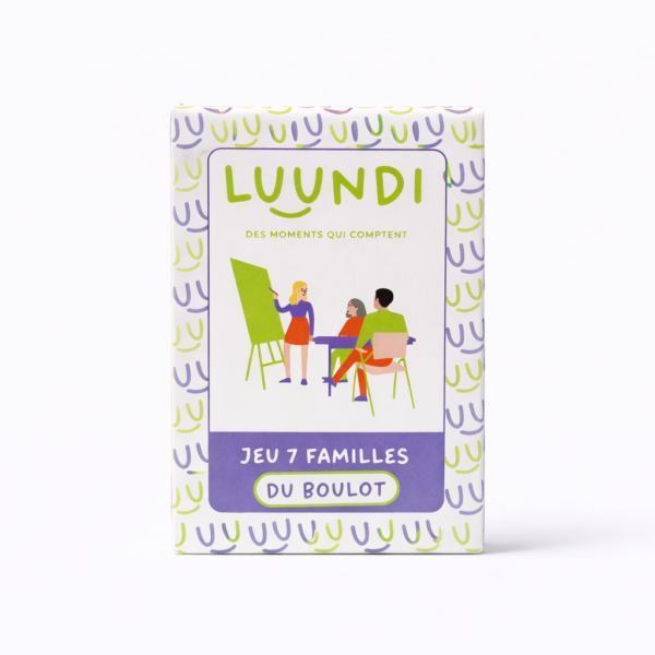 Jeu de cartes "7 Familles du Boulot"