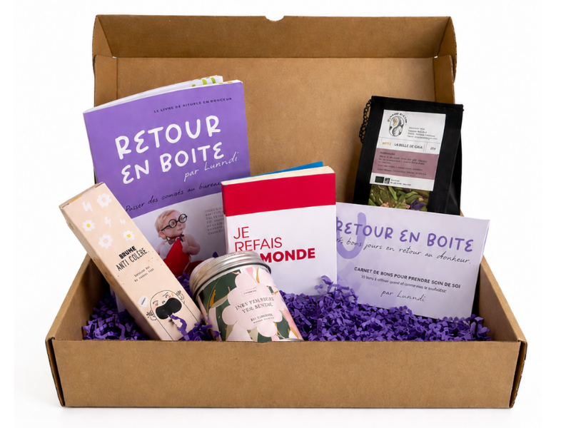 Luundi coffret cadeau retour conges parental