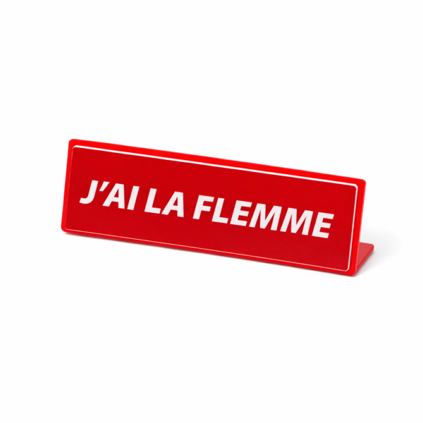 Plaques de bureau