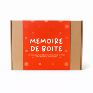 Box Mémoire de boîte – Retraite